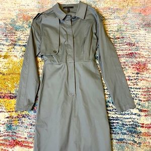 BCBG trench coat dress